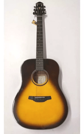 Violão Crafter Acustico Hd 250 Brs Sunburst Com Nf