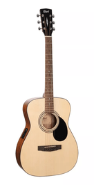 Violão Elétrico Cort Af510e Open Pore Natural Com Capa E Nf