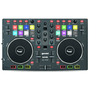 Interface Controlador Para DJ Gemini DJ SLATE Com 2 Canais USB E Pads Luminosos