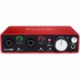 Kit para Gravação de Audio Focusrite USB Scarlett 2i2 2a Geração + Fone HP60 Mk II + Mic CM25 Mk II