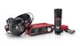 Kit para Gravação de Audio Focusrite USB Scarlett 2i2 2a Geração + Fone HP60 Mk II + Mic CM25 Mk II