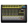 Mesa de Som Amplificada SKP Pro Audio VZ100 II 500W, 10 Canais, MP3, USB e Bt