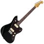Guitarra Tagima Serie Woodstok TW-61 Jazzmaster Jaguar Preta Com Escudo Butterscotch