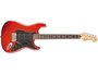 Guitarra Stratocaster Fender Mexicana 014 0130 576 Standard Satin Flame Orange