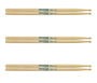 Baqueta Tennessee Hickory 7a Madeira Liverpool Kit 3 Pares