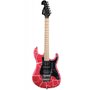 Guitarra Tagima Stratocaster Juninho Afram JA1 Vermelho Craquelado Com Case Luxo