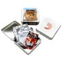 Kit Encordoamento de Guitarra D'Addario 010 com 2 Jogos EXL110-B + 2 Cordas Mi Extra e 10 Palhetas Planet Waves Black Medium 0,70mm