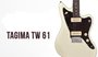 Guitarra Tagima Serie Woodstok TW-61 Jazzmaster Jaguar Branco Vintage