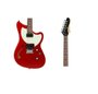 Guitarra Tagima Semi Acústica Jet Blues Vermelho Metálico