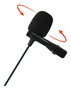 Microfone Lapela Jbl A Bateria Cslm20b Omnidirecional Com Nf