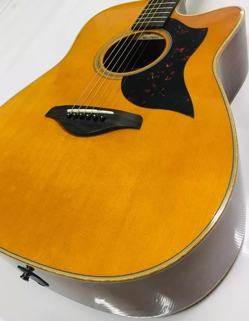 Violão Folk Elétrico Yamaha A1m Ii Nt Vintage Natural - C/nf